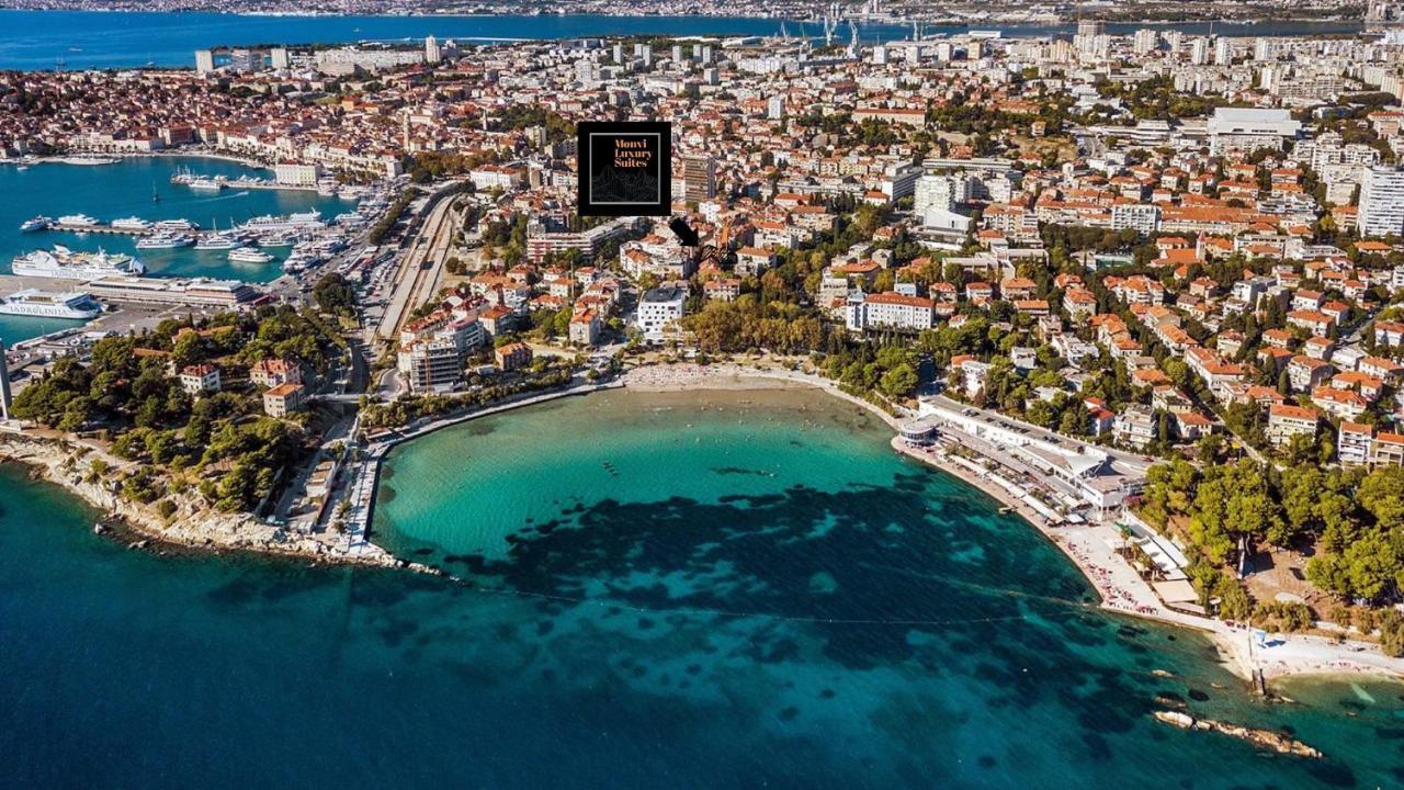Monvi Luxury Suites Near Bacvice Beach And Old Town Сплит Екстериор снимка